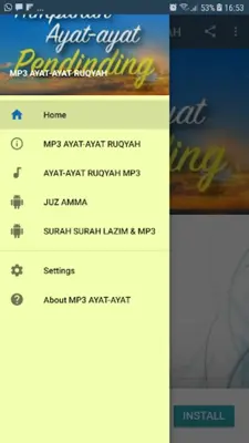MP3 AYAT-AYAT RUQYAH android App screenshot 3